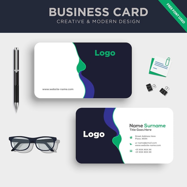 Business Card Design Template