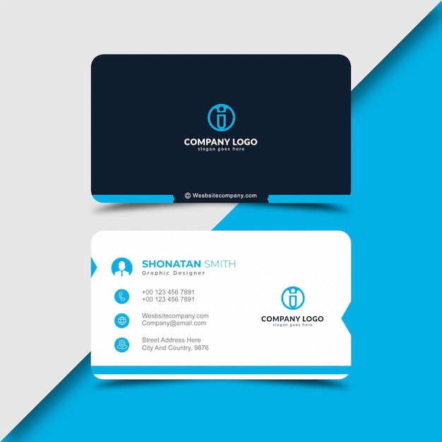 business card design template