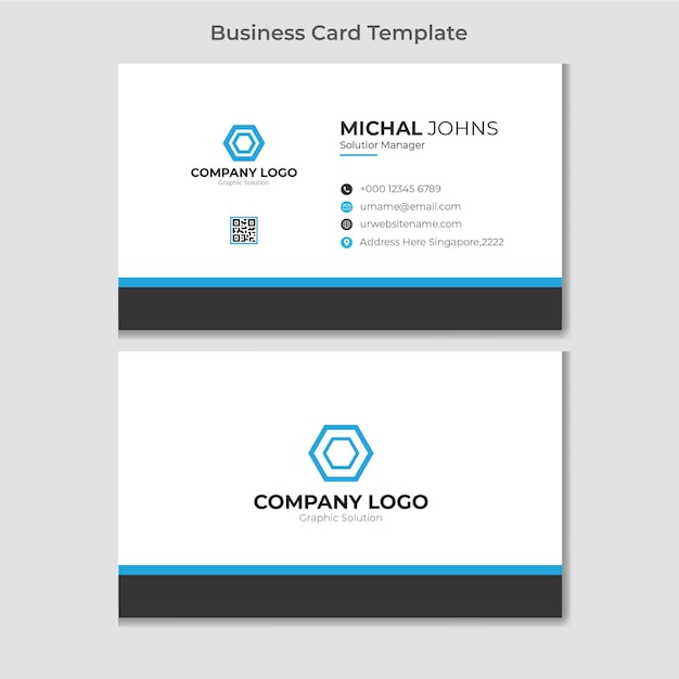 Business Card Design Template