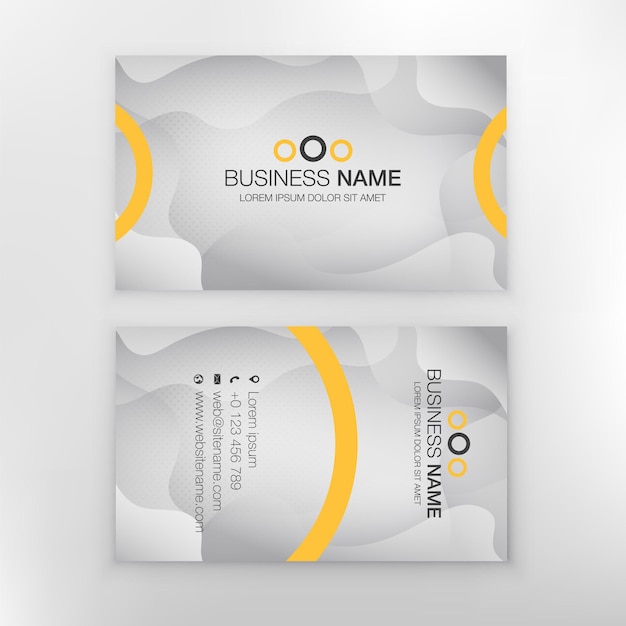 Business card design templates