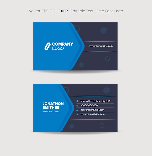 Business Card Design or  Visiting Card And Personal Card