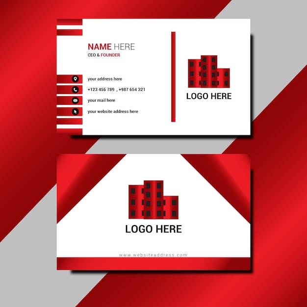 Business card design per la tua aziendauso personale business etc