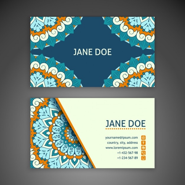 Business card design