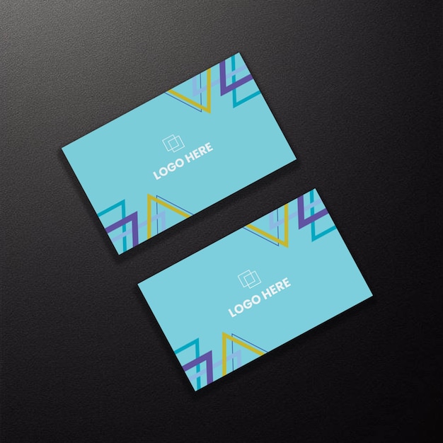 Vector business card design