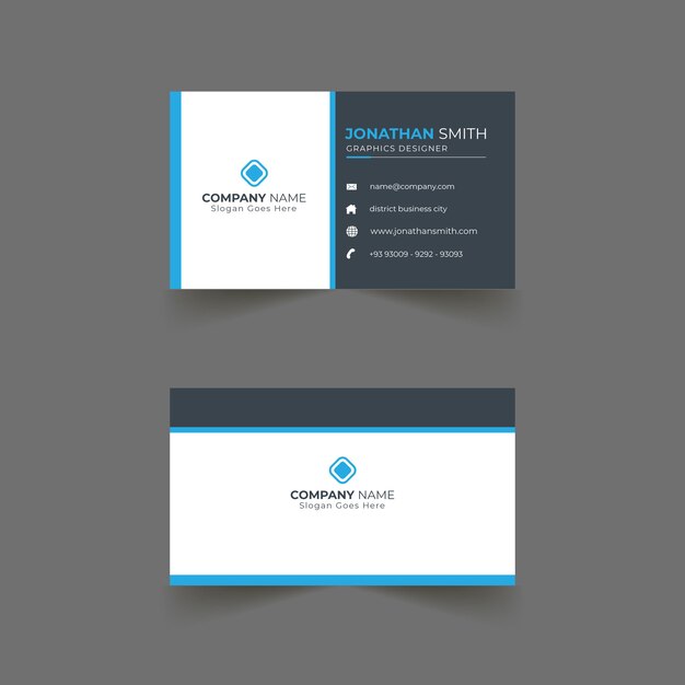 business card design