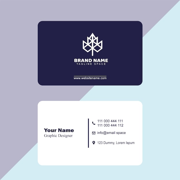 Business card design