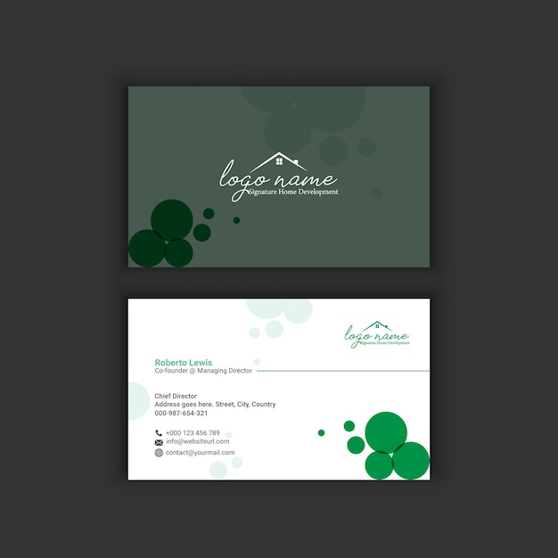 Business card design