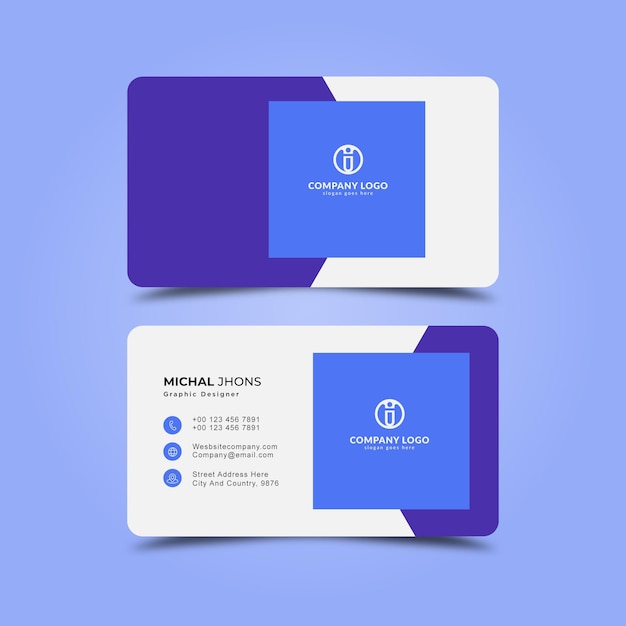 Business card design