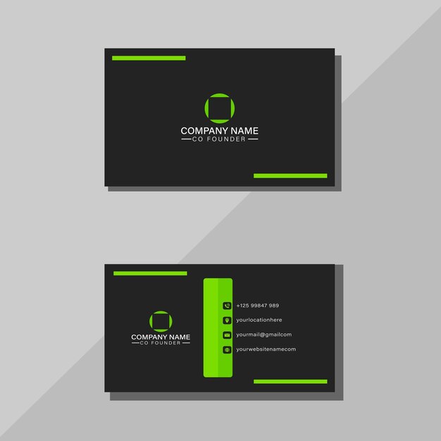 Business card design