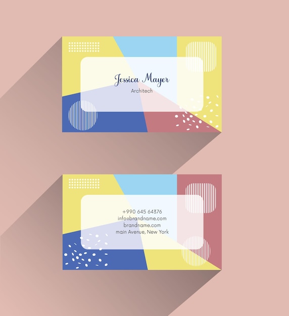 business card design