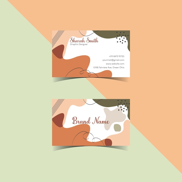 business card design