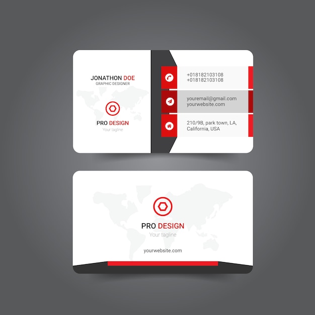 Business card design