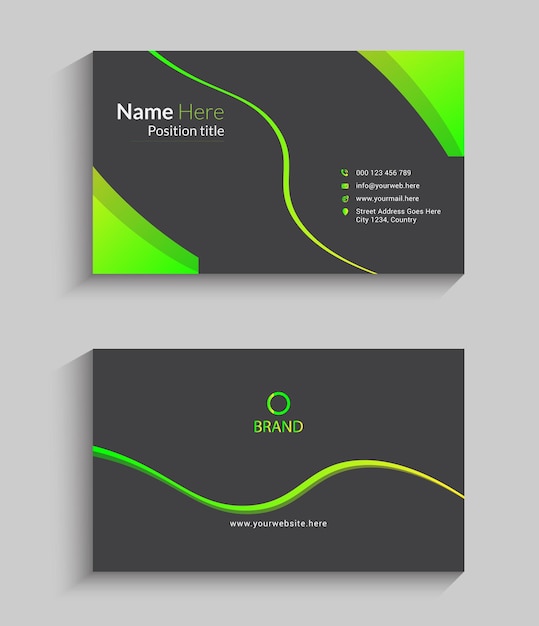 Business card design