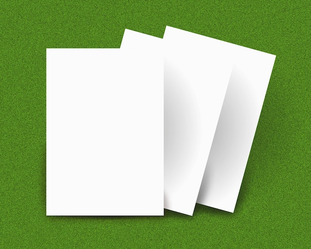 business card and flyer mockup template