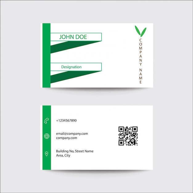 Business Card - Green