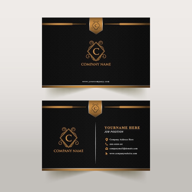 Business card luxury