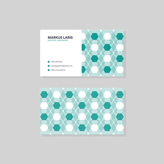 A business card for markus labs.