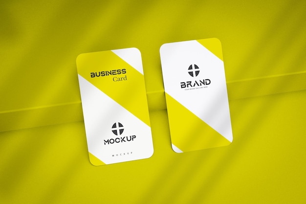 Business card Mockup Professional and Modern design template for your brand