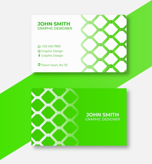 Vector business card new 2024