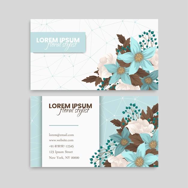 Business Card Set.