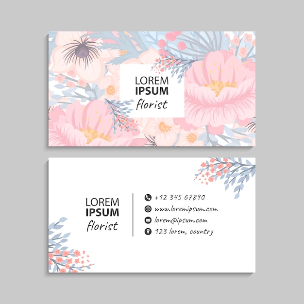 Business Card Set.