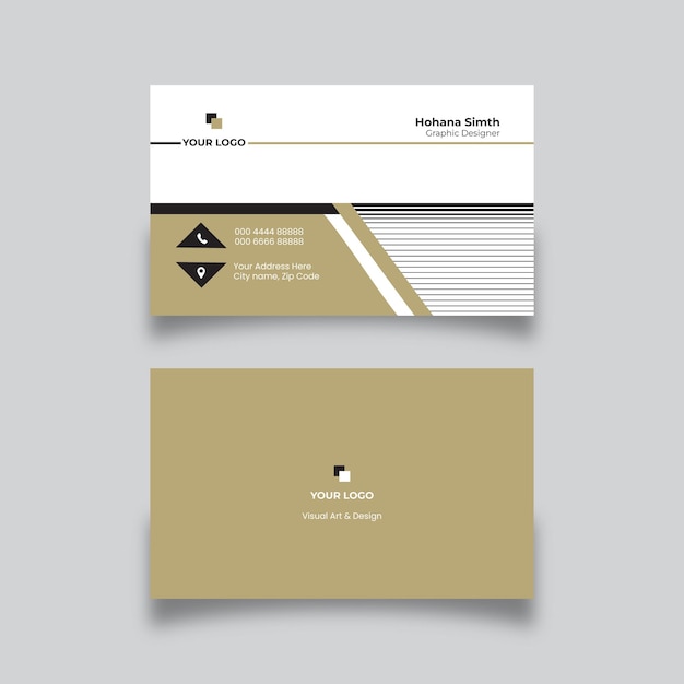 Premium Vector Business card template 2024