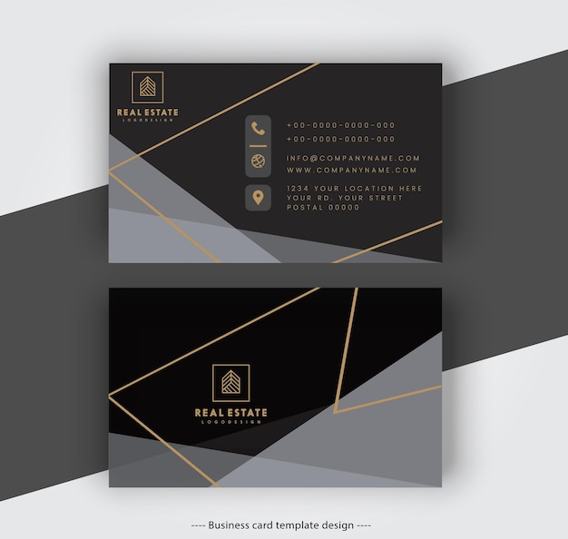 business card template design