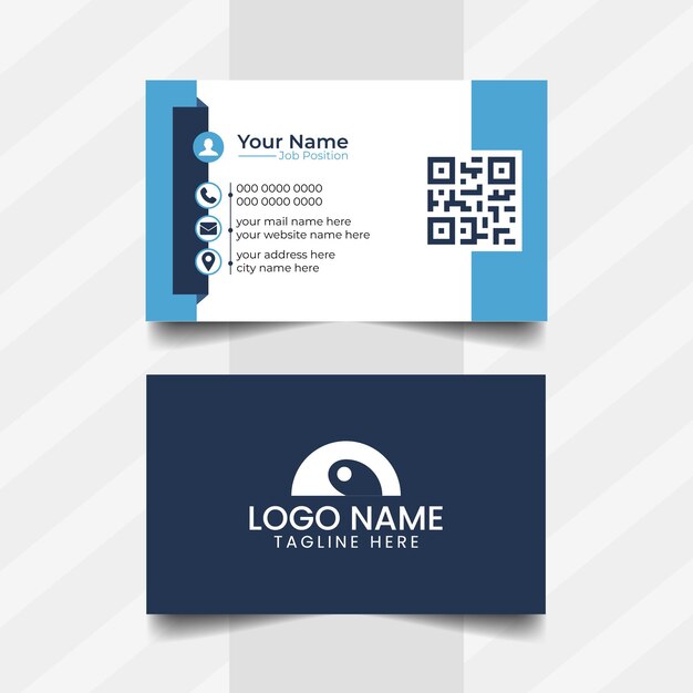 business card template design