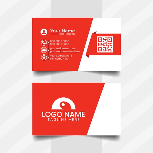 business card template design