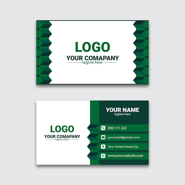 business card template design