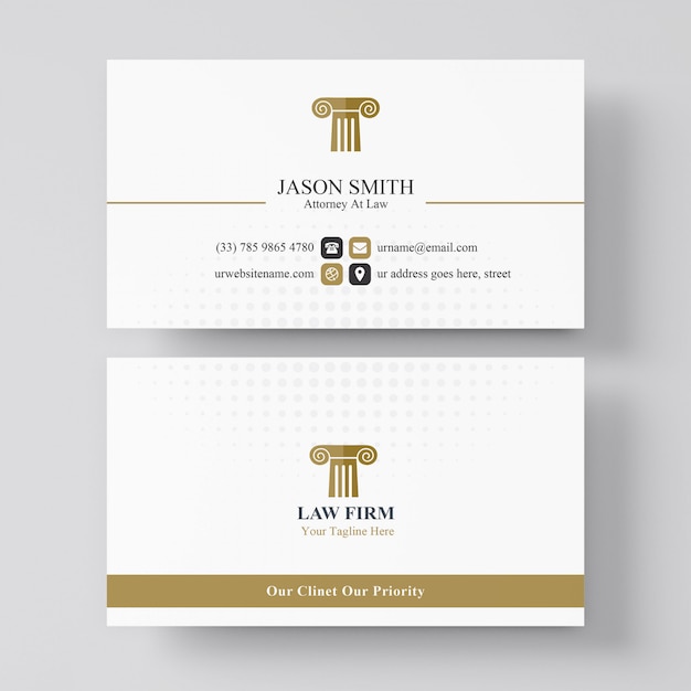 Business card template