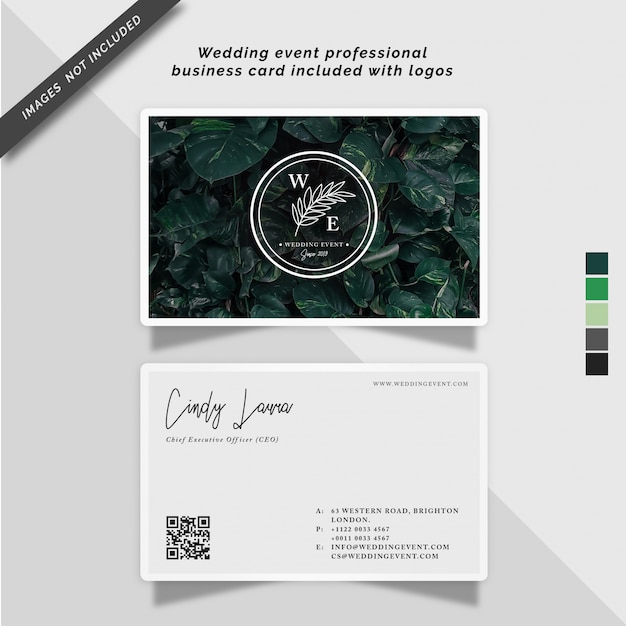 Business card template