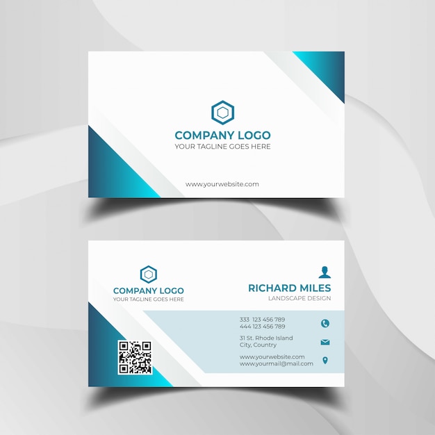 Business card template