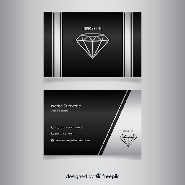 Business card template