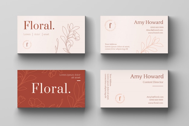 Business card template