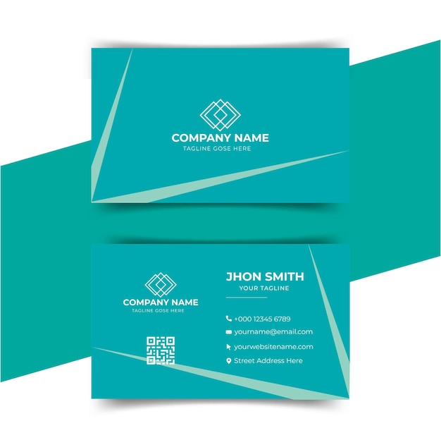 Business card template