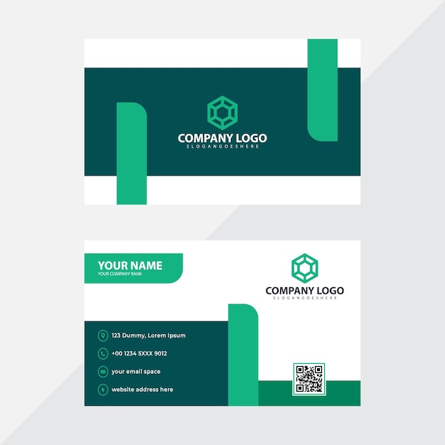 business card template