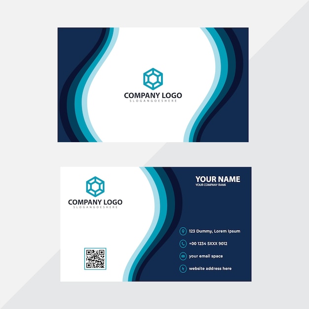 business card template