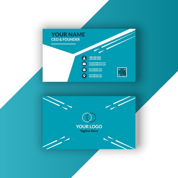 business card template