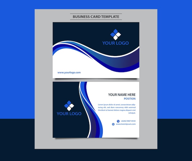 Business card template