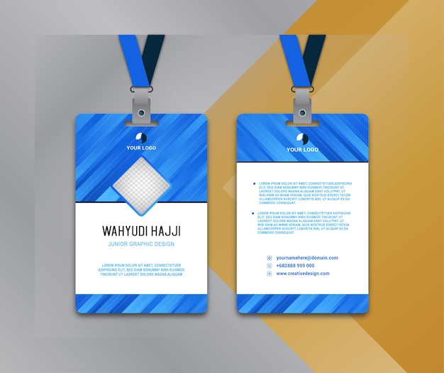 Business card template