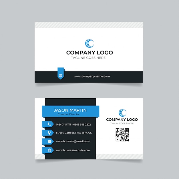 business card template