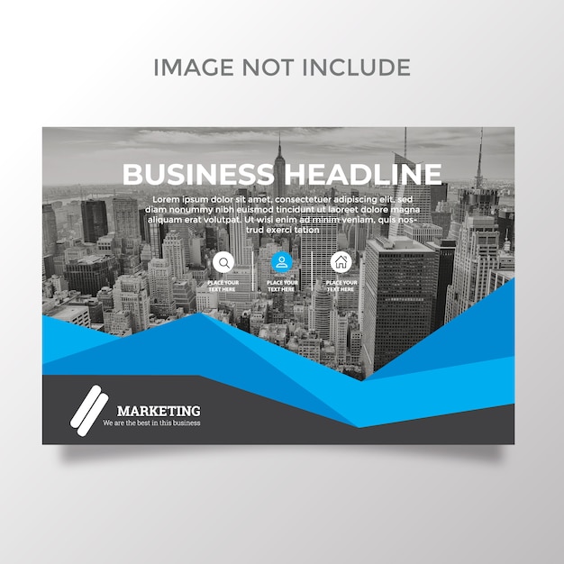 Vector business card template