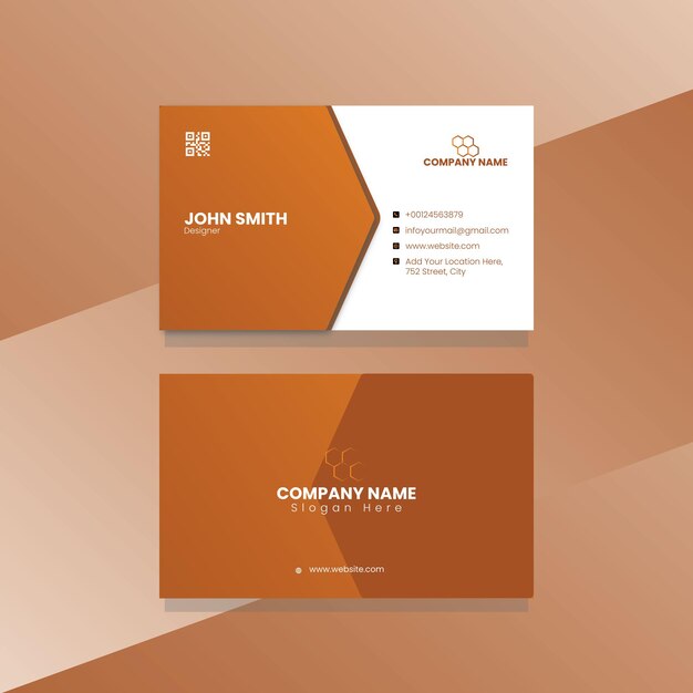 Business card template