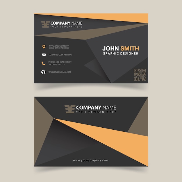 Business card template