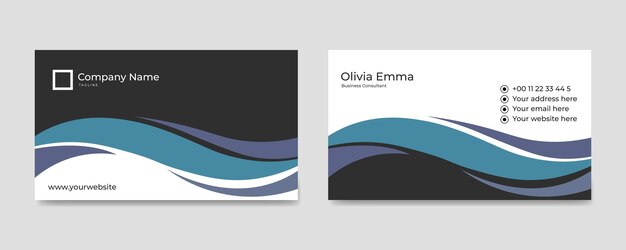 Vector business card vector