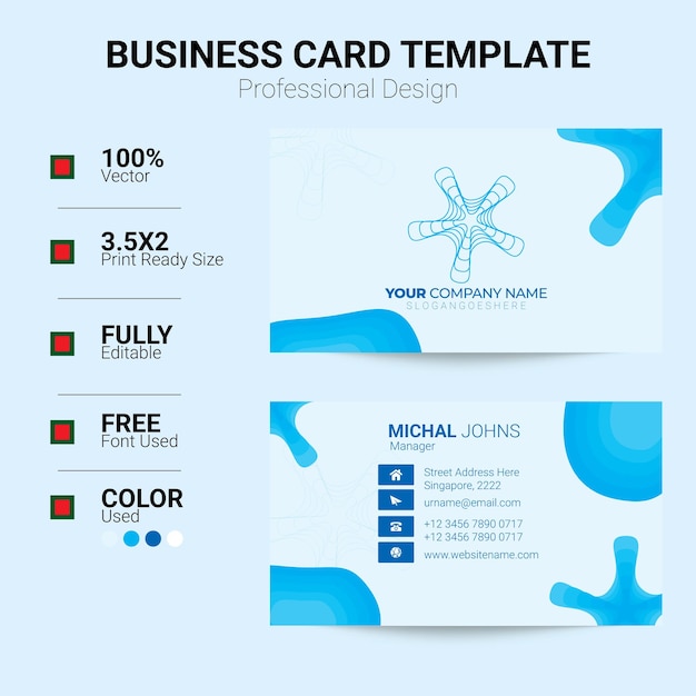 Vettore business_card