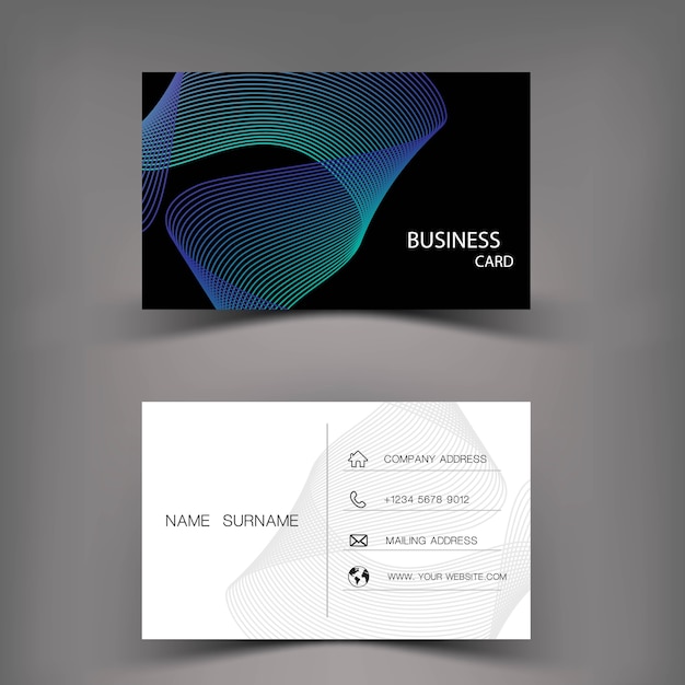 Business card.