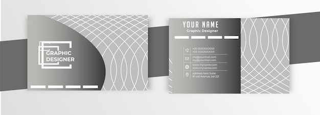 Vector business card