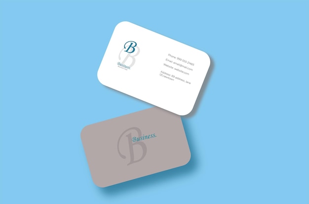 Vector business card